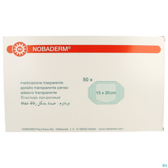 Noba nobaderm pans transp    15cmx20cm 50 9170062