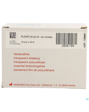Noba rudafilm transp rouleau 10cmx10m 1 9170707