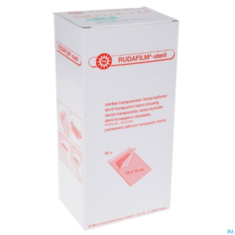Noba rudafilm sterile transp  15cmx10cm 50 9280324