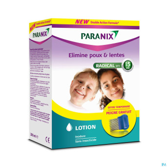 Paranix lotion 100ml + peigne gratuit