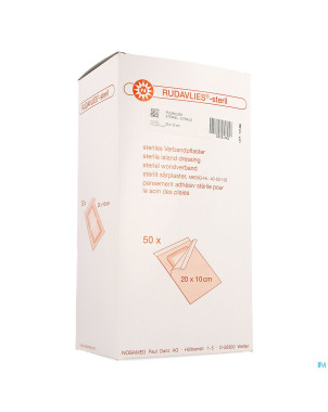 Noba rudavlies pans sterile   20cmx10cm 50 9280457