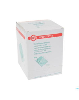 Nobatop 8 n/woven ster/5  10,0cmx10,0cm 25 9300113