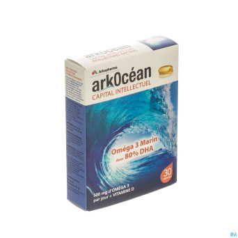 Arkocean omega 3 marin capital intellect. caps 30