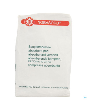 Noba cp absorbant n/ster    10cmx10cm 25 9340920