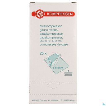 Noba cp sterile 5/8pl    5,0cmx 5,0cm 25 9320193