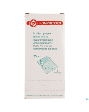 Noba cp sterile 5/8pl    5,0cmx 5,0cm 25 9320193