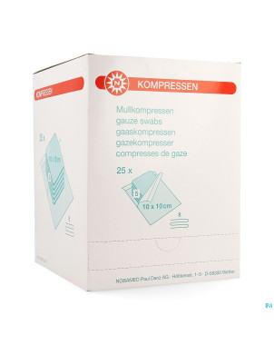 Noba cp sterile 5/8 pl    10,0cmx10,0cm 25 9320195