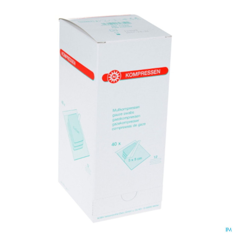 Noba cp sterile 3/12pl    5,0cmx 5,0cm 40 9320196