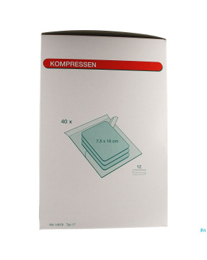 Noba cp sterile 3/12pl    7,5cmx10,0cm 40 9320198