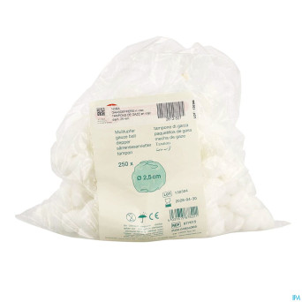 Noba tampons de gaze diam.25mm 1000 9390051