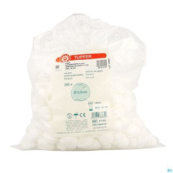 Noba tampons de gaze diam.30mm 1000 9390052