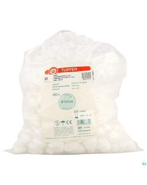 Noba tampons de gaze diam.30mm 1000 9390052