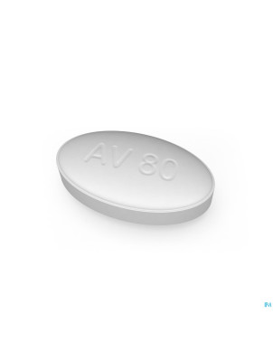 Atorvastatine teva 80mg comp pell 100 blister