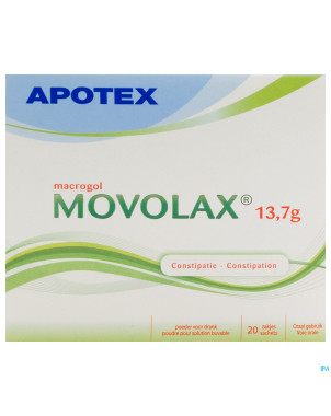 Movolax 13,7 pulv susp sach 20