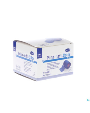 Peha haft hartm col.s/lat.bleu   6cmx20m 1 9324734
