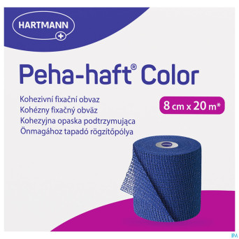 Peha haft hartm col.s/lat.bleu 8cmx20m 1 9324744