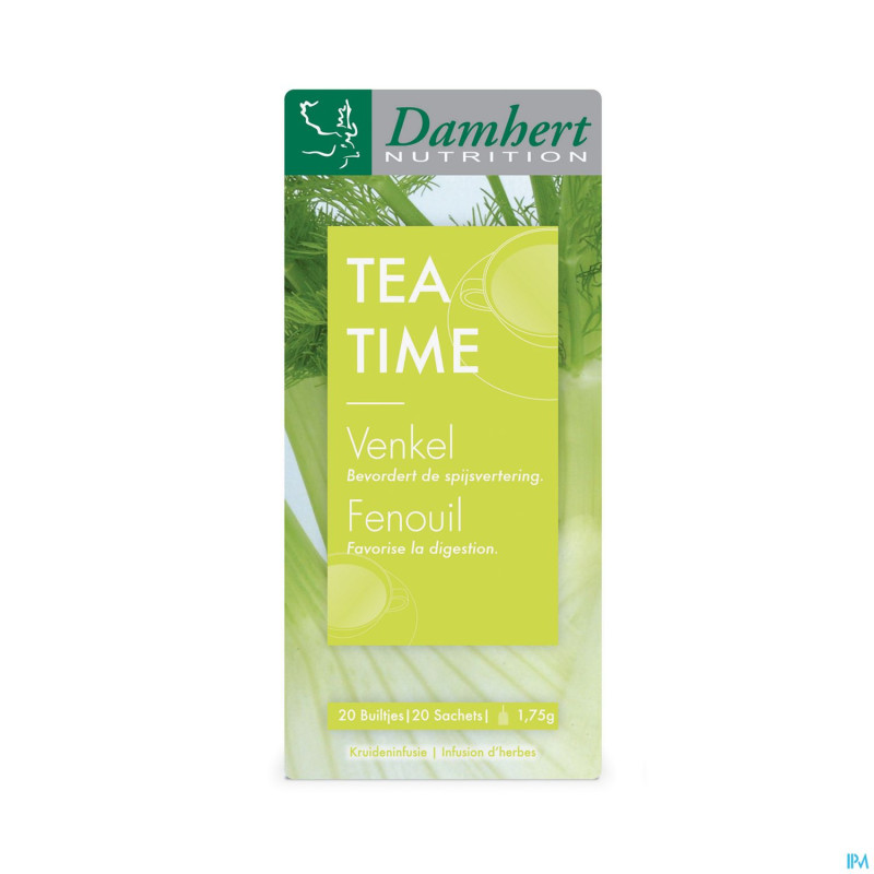 Damhert tea time the fenouil    sach 20