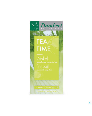 Damhert tea time the fenouil    sach 20
