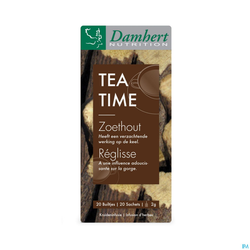 Damhert tea time the reglisse    sach 20