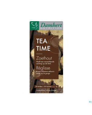 Damhert tea time the reglisse    sach 20