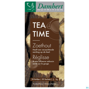 Damhert tea time the reglisse    sach 20