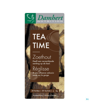 Damhert tea time the reglisse    sach 20