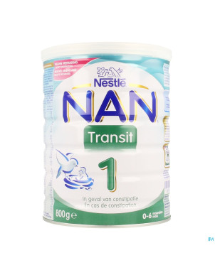 Nan transit 1 lait poudre 1age 800g