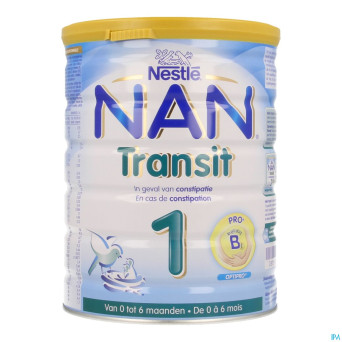 Nan transit 1 lait poudre 1age 800g