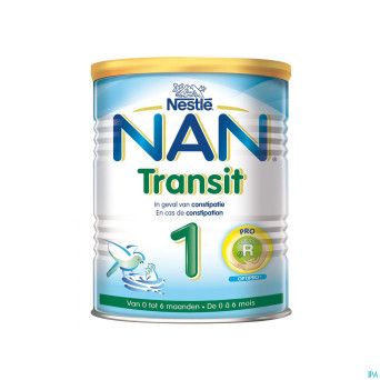Nan transit 1 lait poudre 1age 800g