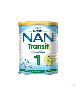 Nan transit 1 lait poudre 1age 800g