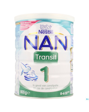 Nan transit 1 lait poudre 1age 800g