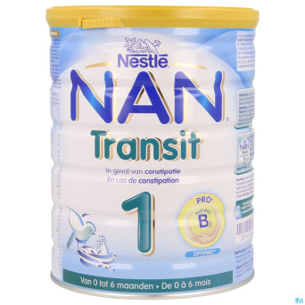 Nan transit 1 lait poudre 1age 800g