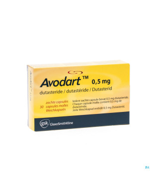 Avodart neua pharma impex caps molle 30x0,5mg pip