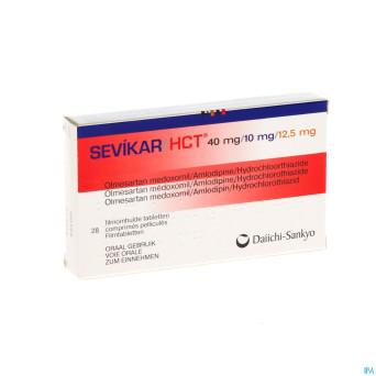 Sevikar hct 40 mg/10 mg/12,5 mg comp pell 28