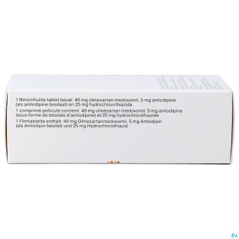 Sevikar hct 40 mg/5 mg/25 mg comp pell 98