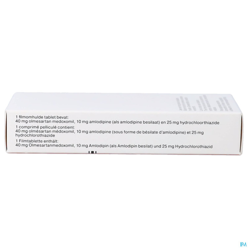 Sevikar hct 40 mg/10 mg/25 mg comp pell 28