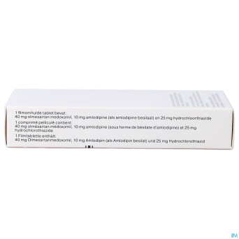 Sevikar hct 40 mg/10 mg/25 mg comp pell 28