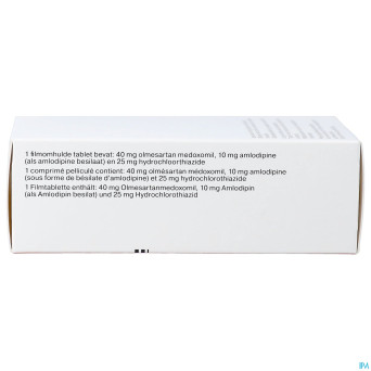 Sevikar hct 40 mg/10 mg/25 mg comp pell 98