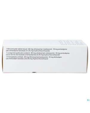 Sevikar hct 40 mg/10 mg/25 mg comp pell 98