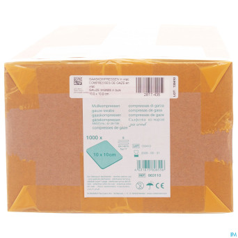 Noba cp gaze 10,0x10,0cm vrac 1000 9300220