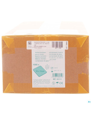 Noba cp gaze 10,0x10,0cm vrac 1000 9300220