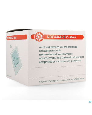 Noba nobarapid set sterile  10,0x10,0cm 50 9320392