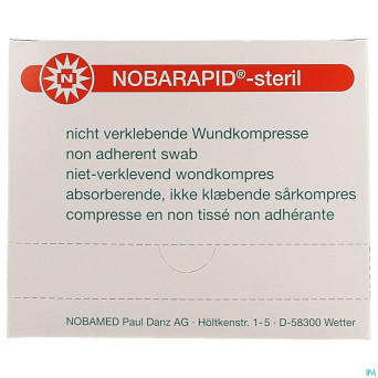 Noba nobarapid set sterile  10,0x10,0cm 50 9320392