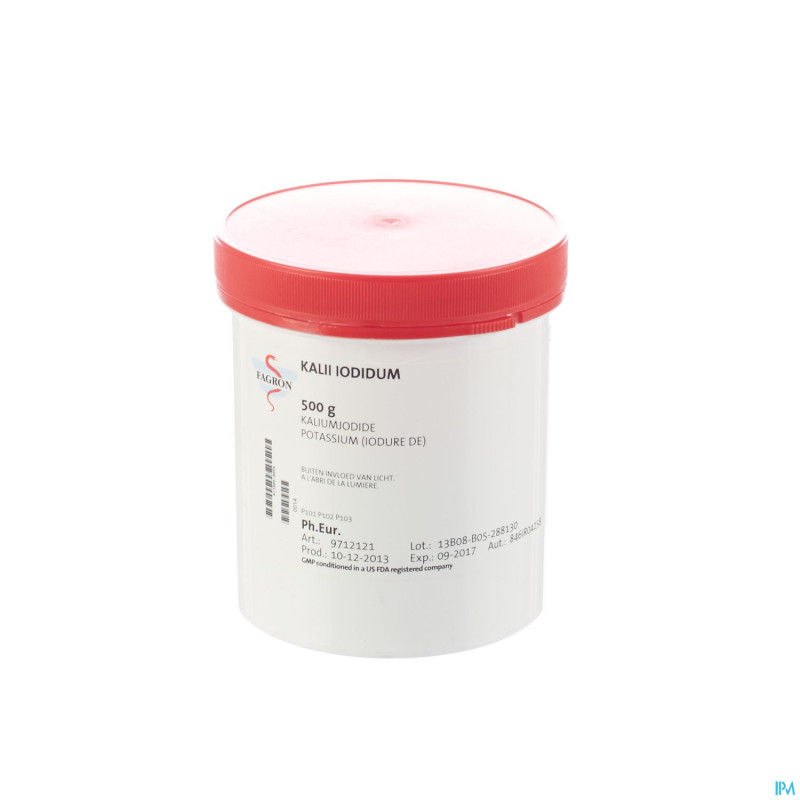 Potassium iodure    500g fag