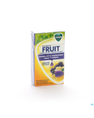 Vicks cassis s/sucre ctb 40g