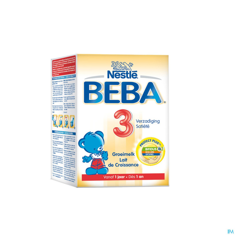Beba 3 lait croissance   pdr 2x300g