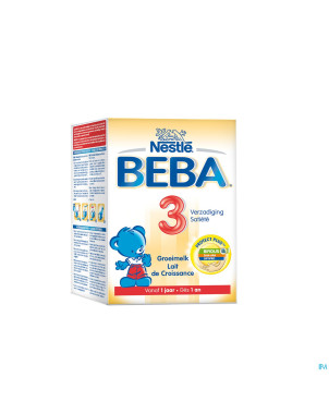 Beba 3 lait croissance   pdr 2x300g