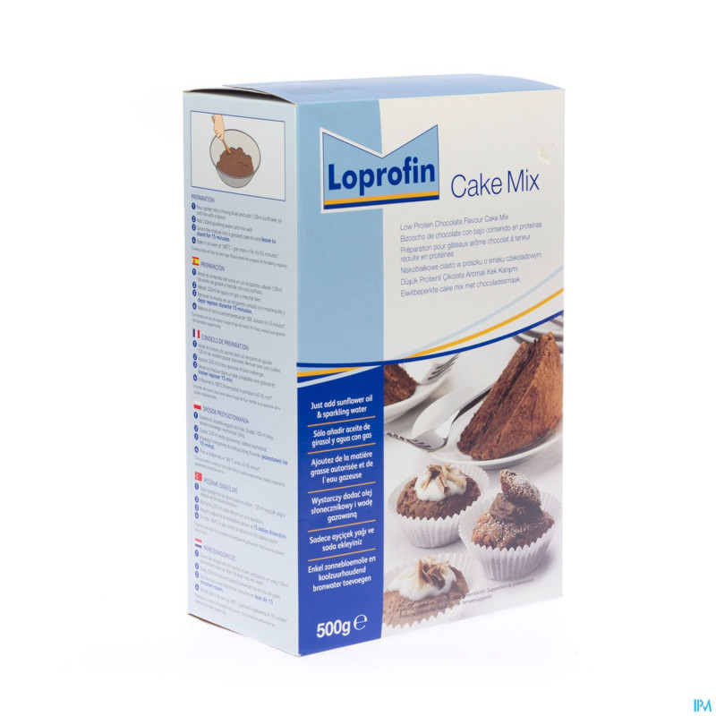 Loprofin cake mix chocolat pdr 500g