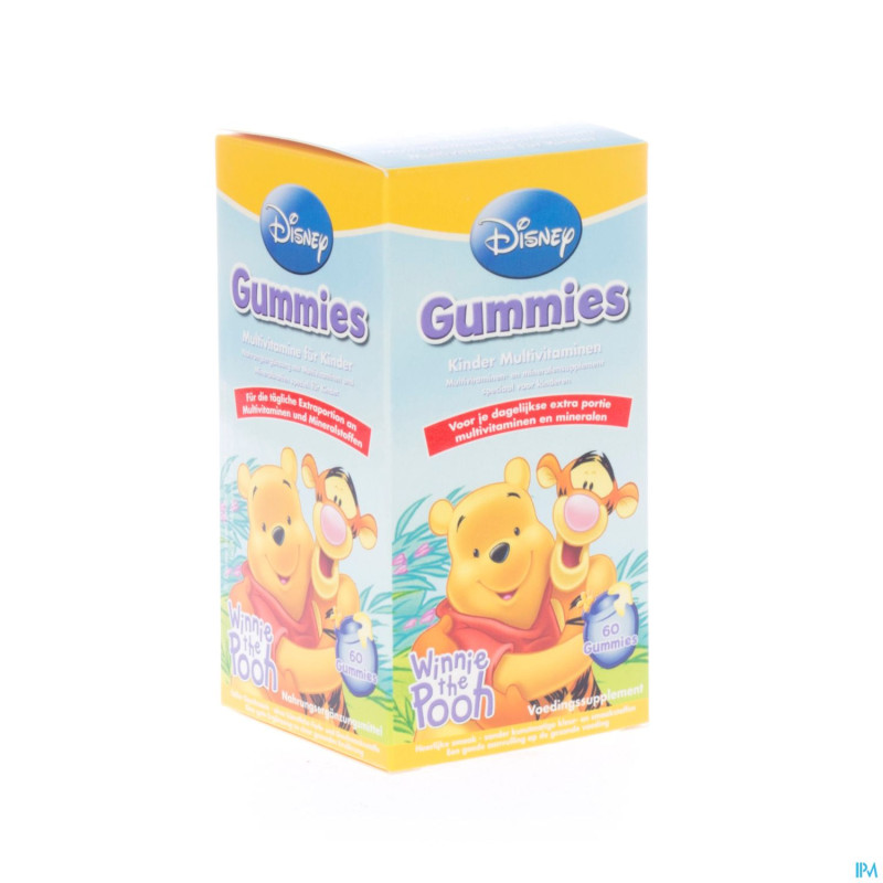 Disney multivitamines enf winnie the pooh  gum. 60