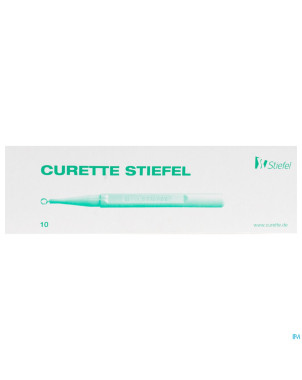 Curette stiefel 4mm 10
